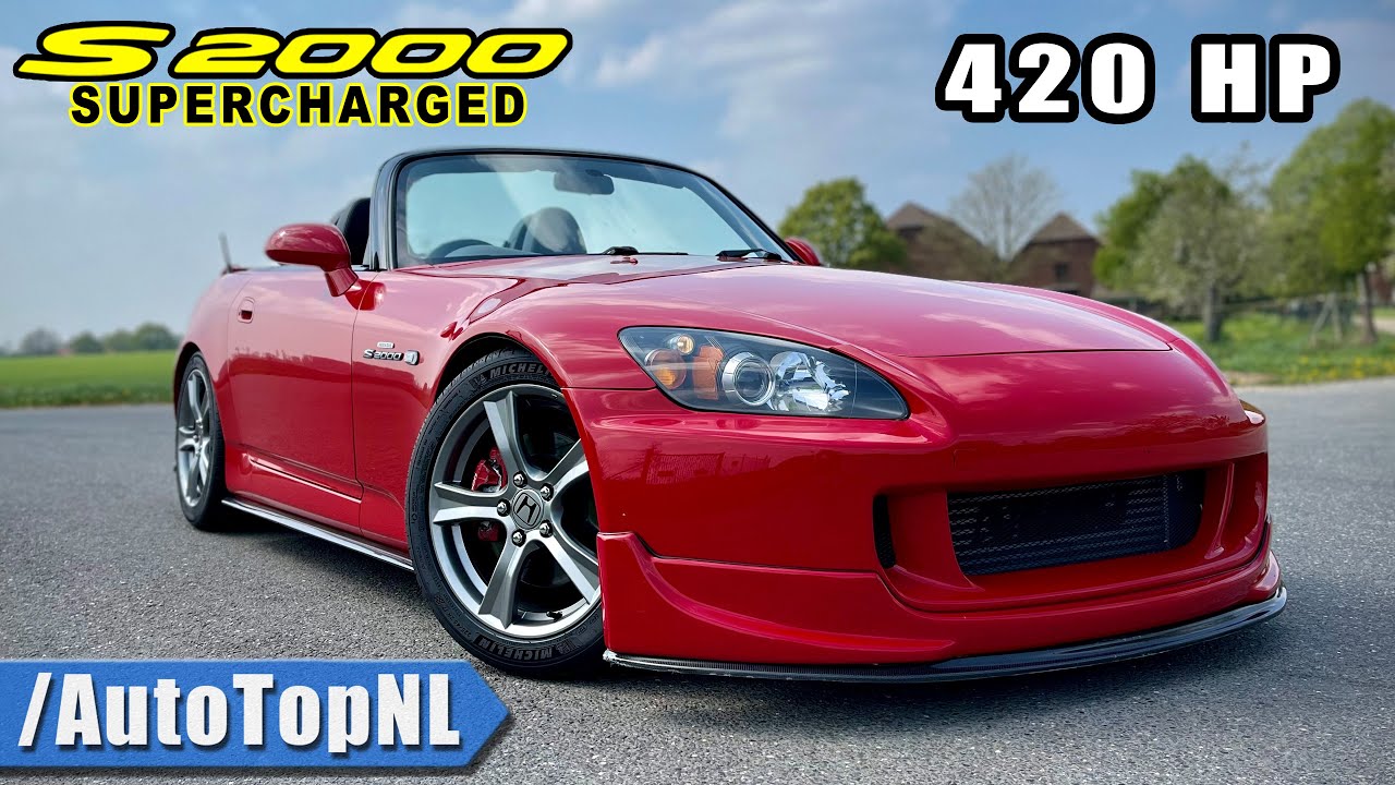 420HP HONDA S2000 SUPERCHARGED | REVIEW on AUTOBAHN by AutoTopNL