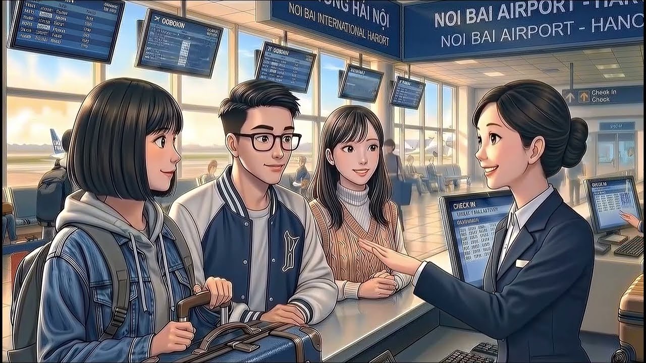 Tập 05: Ở Sân Bay | 21 Tình Huống Du Lịch