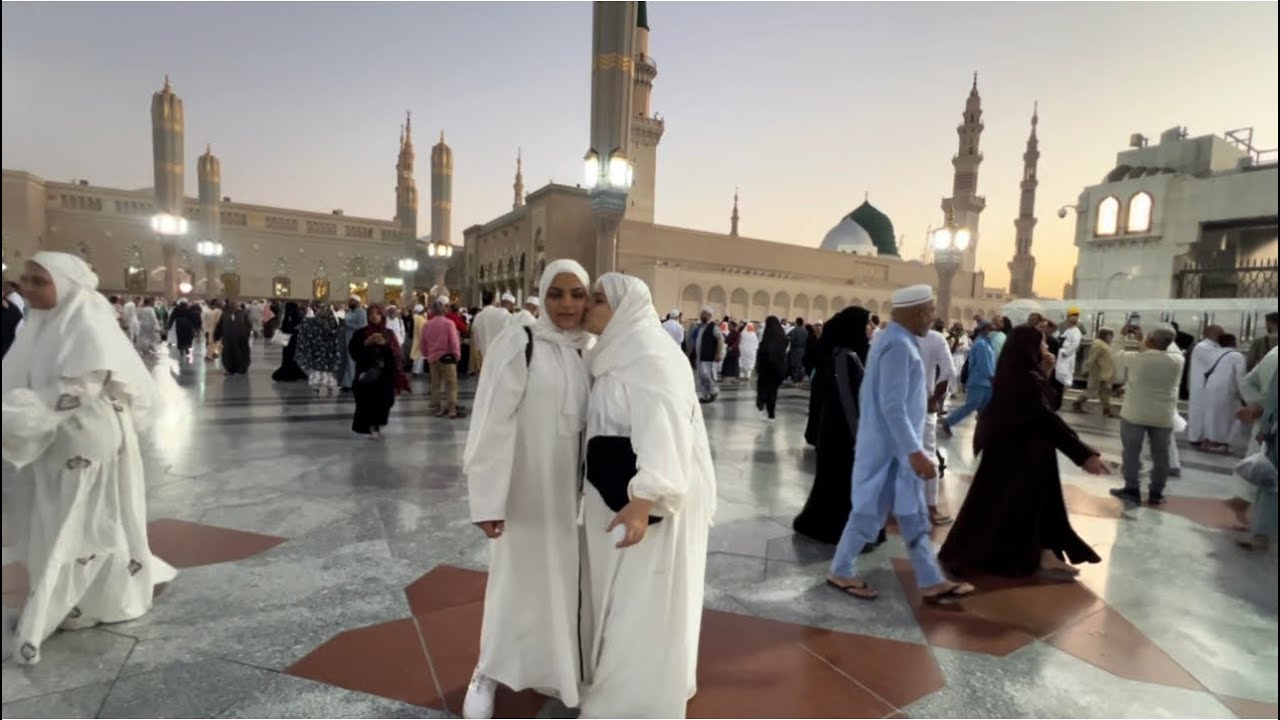 المدينه المنوره🤲🤍 شعوري وأنا بشوفها لأول مره😭 أجمل مكان ب الأرض 🕋