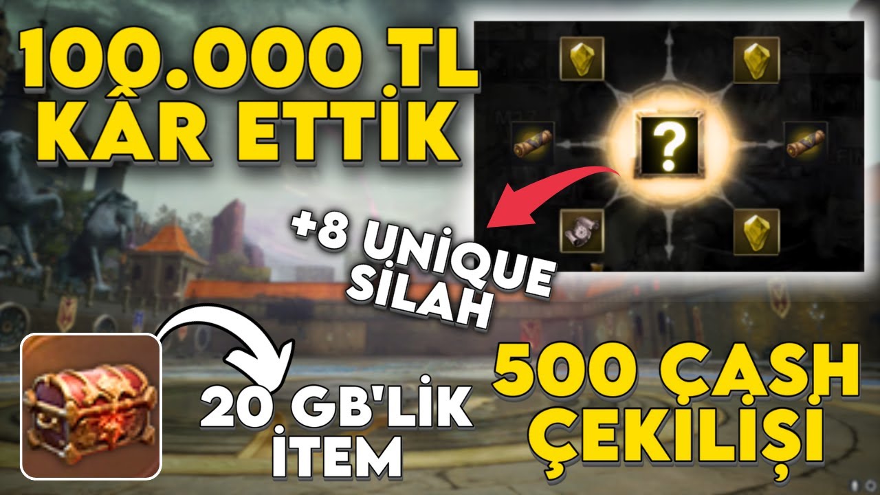 100.000 TL KAR ETTİK !! ANKLET DENEME - 500 RC ÇEKİLİŞ VE SONUÇLARI RİSE ONLİNE WORLD