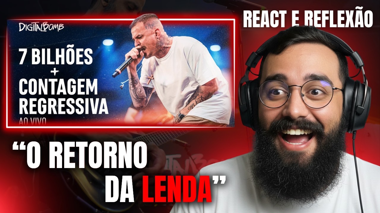 DigitalBomb – 7 Bilhões + Contagem Regressiva | React Música Cristã, Rock Cristão, Reflexão Bíblica