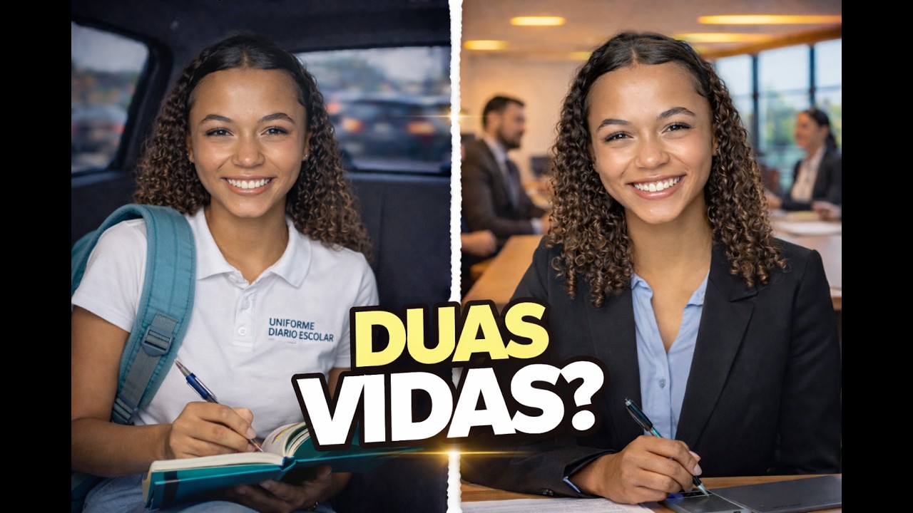 Meu dia REAL na escola, no trabalho e em casa | ningu&eacute;m mostra assim