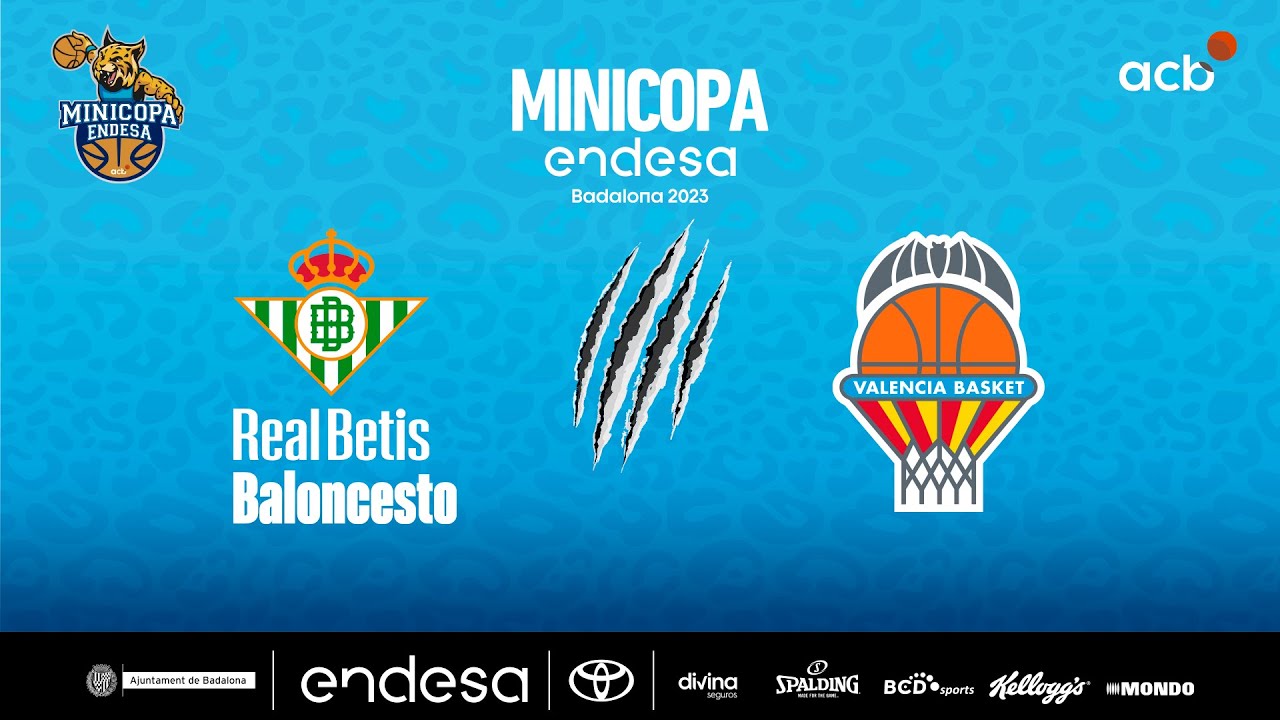 🔴 DIRECTO: Real Betis Baloncesto - Valencia Basket | Fase Final Minicopa Endesa 2023