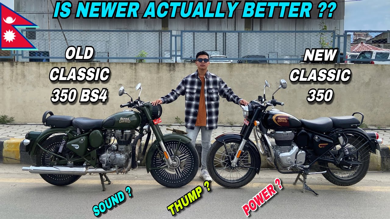 Old Classic 350 Vs New Classic 350🇳🇵| Sound, Power, Thump All Compared | Newer is Better??