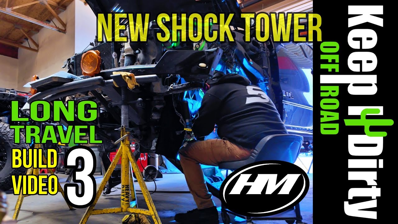 HM Long Travel Build 3 - SHOCK TOWERS