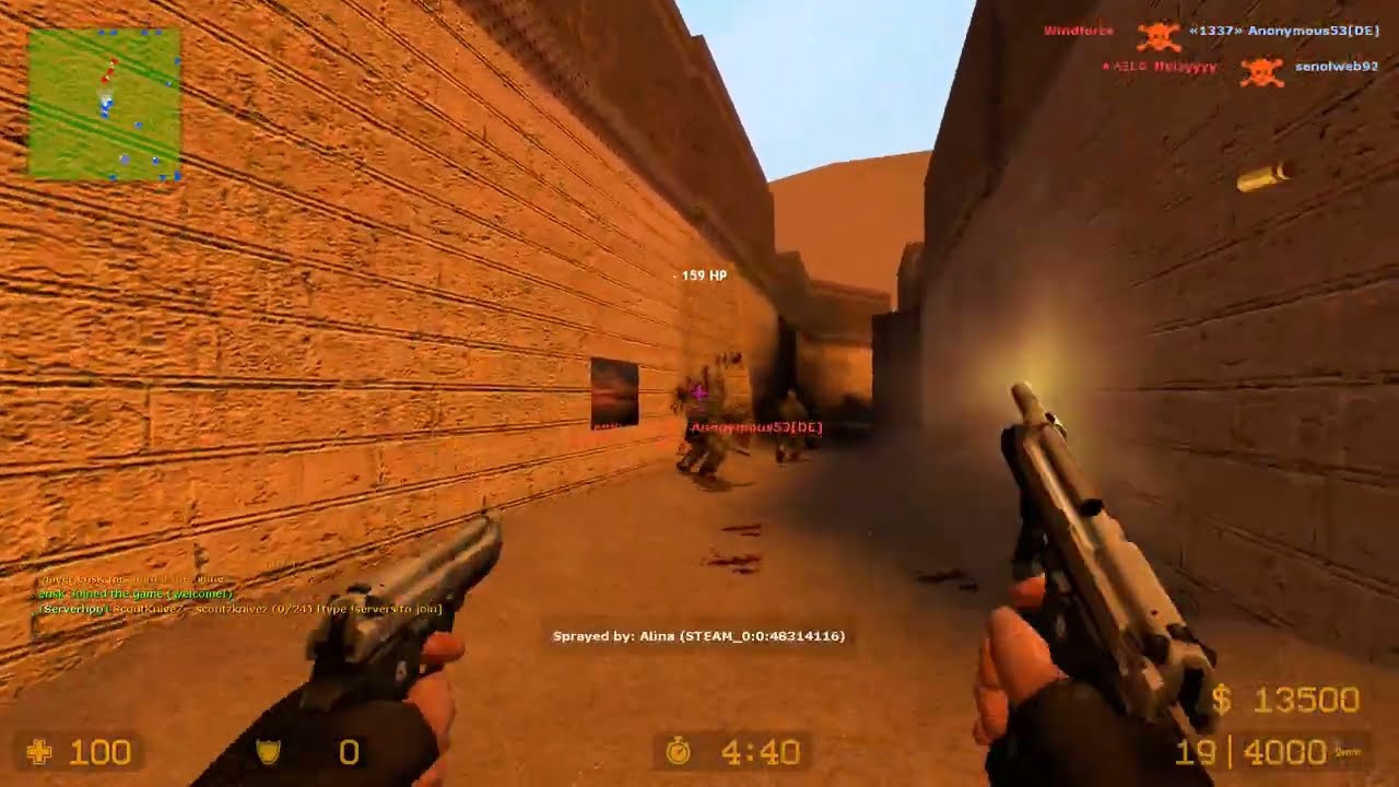 Counter-Strike:Source Zombie Mod - zm_azduextincion_acp_final_v1