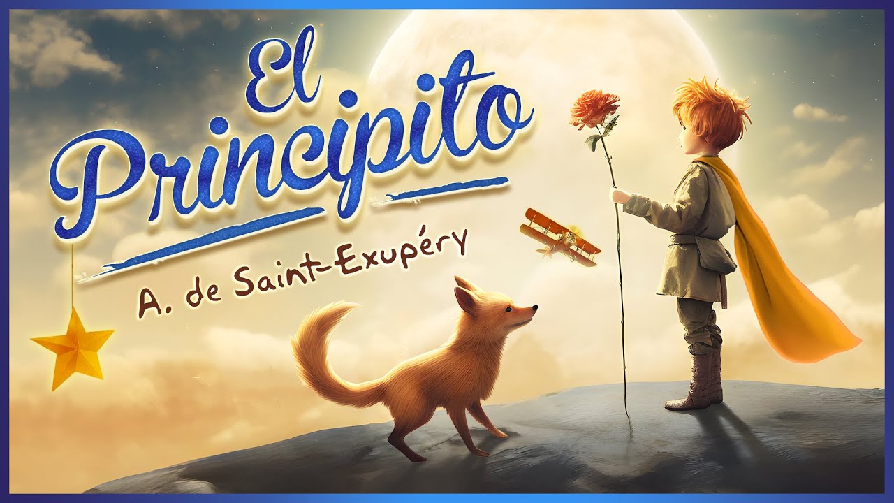 🌹 AUDIOLIBRO El Principito | de Antoine de Saint-Exupéry | COMPLETO en español latino (voz humana)🎙️