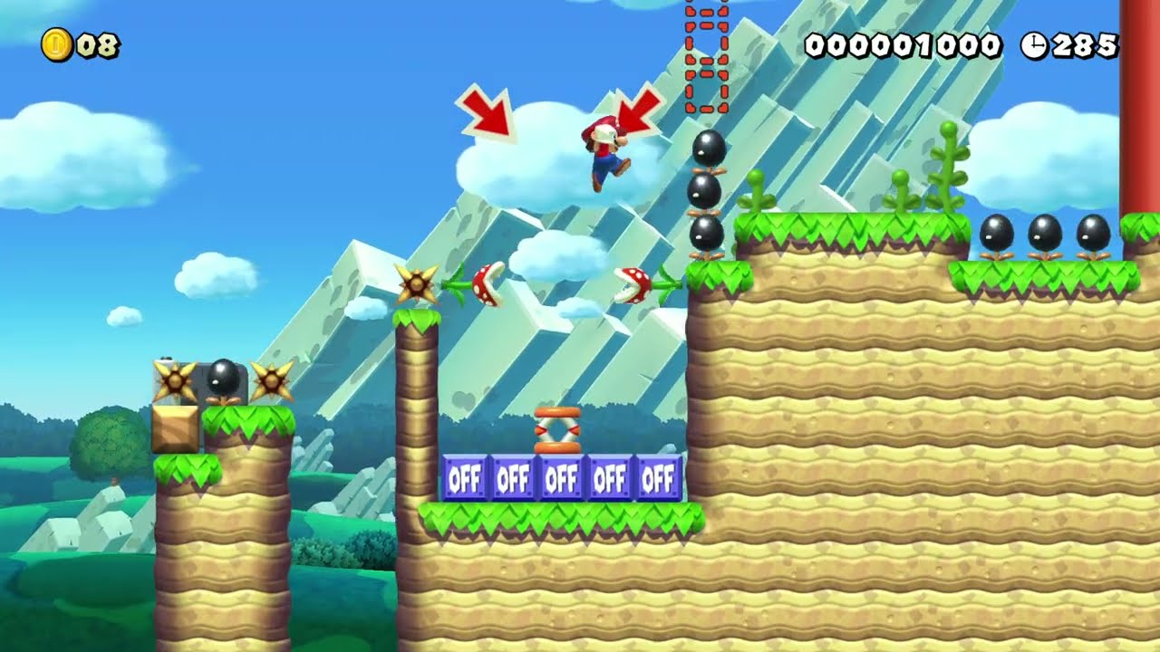 «¥◎pipeline parkour★¥» by colorful m 🍄Super Mario Maker 2 Switch 2 No Commentary #dsv