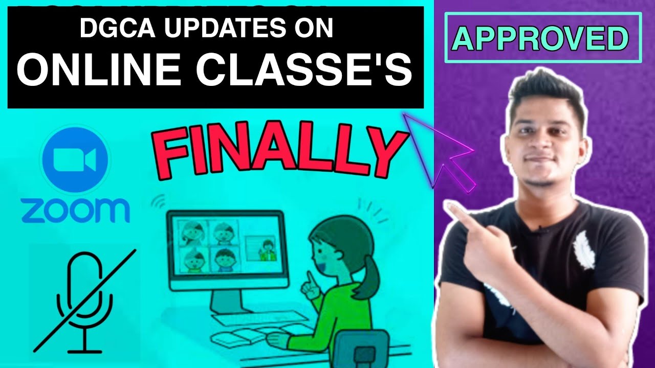 DGCA UPDATES ON ONLINE CLASSES | DGCA PUBLIC NOTICE | 21 MAY 2021 | AME NEW BATCH | DSL APPROVAL
