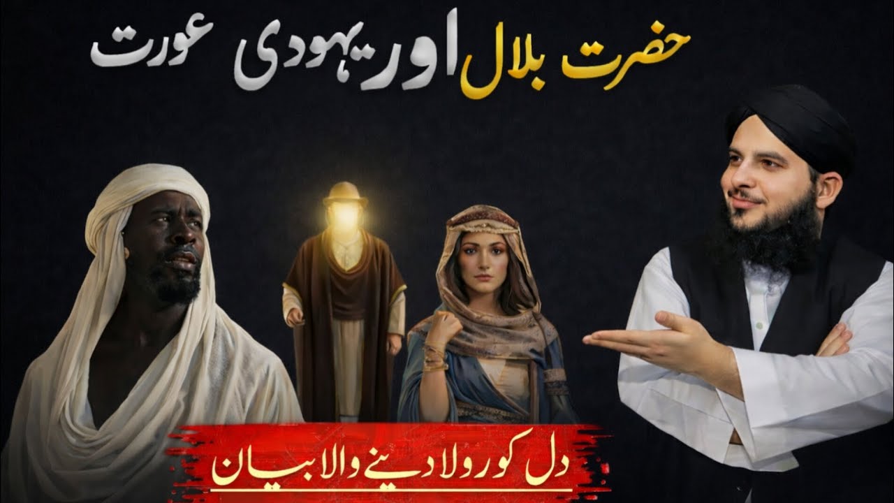 Hazrat Bilal (RA) Aur Yahudi Aurat Ka Iman Afroz Waqia | Dil Ko Rula Dene Wala Bayan#peerajmalraza