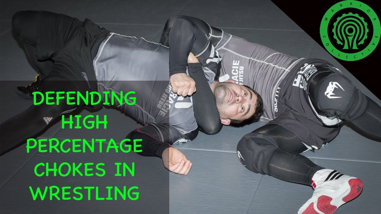 Defending High Percentage Chokes in Wrestling for BJJ / MMA