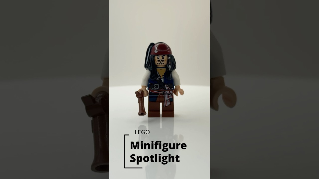 LEGO Minifigure Spotlight - Captain Jack Sparrow