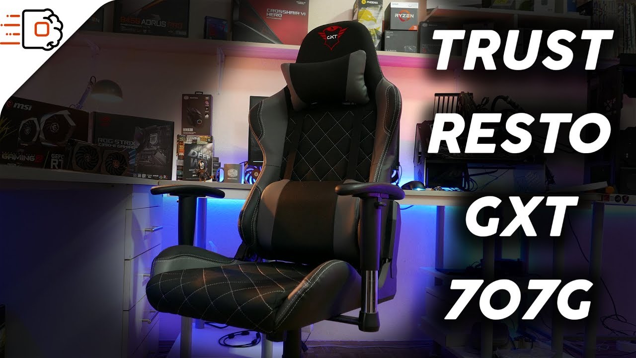 GEJMERSKA STOLICA KOJA MI JE SPASILA KIČMU - TRUST RESTO GXT 707 - 4K