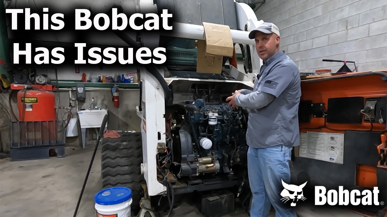 Неисправность гидростатического насоса Bobcat T300. Новый насос не помог?