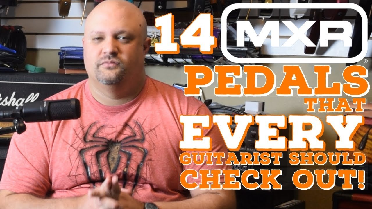 14 педалей MXR, которые должен попробовать каждый гитарист