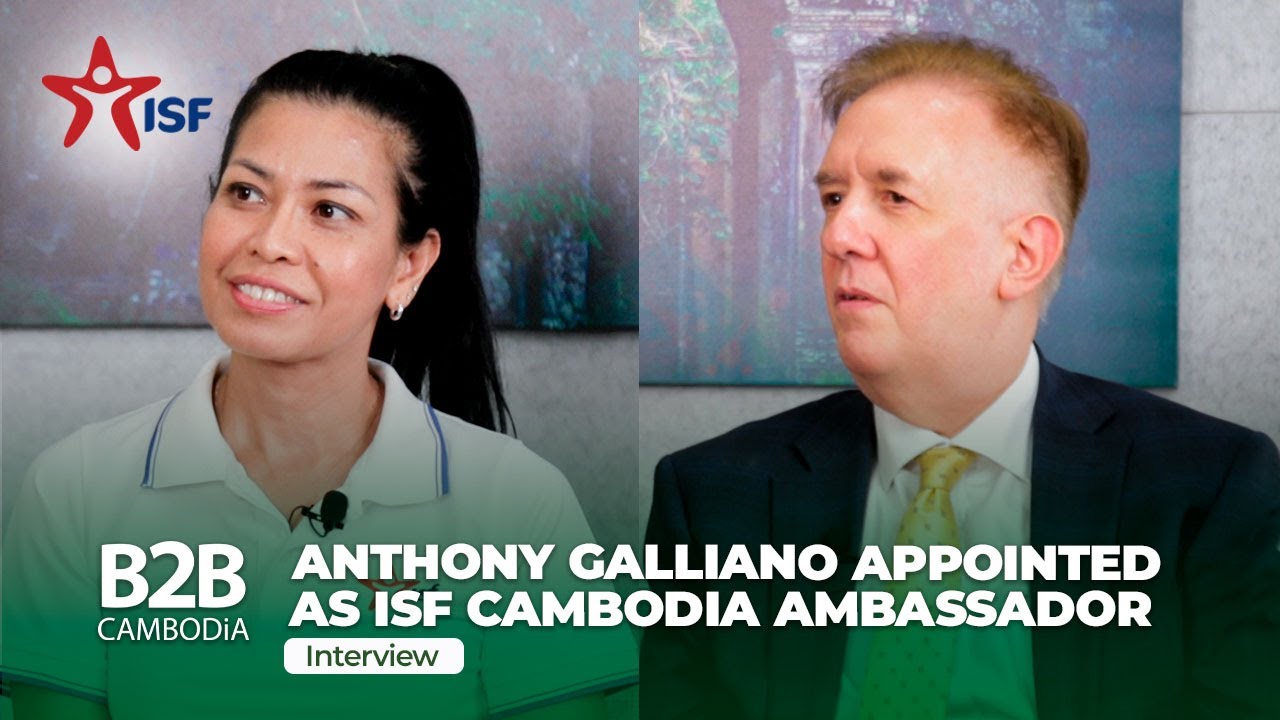 Anthony Galliano Appointed As ISF Cambodia Brand Ambassador - Interview