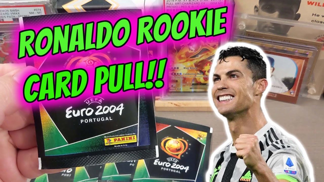 I pulled Cristiano Ronaldo's Rookie Card! My first soccer card rip 😎