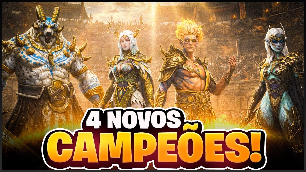 OS CARA FICARAM MALUCO, ESSES 4 CAMPS NOVO SÃO INSANOS!!! | Raid Shadow Legends