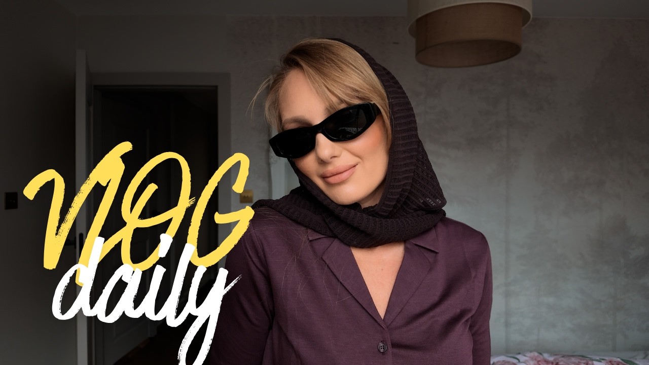 VLOG: Laminacja rzęs - jak to zrobiłam? Śniadanie z brzoskwiniami i plany na sypialnie