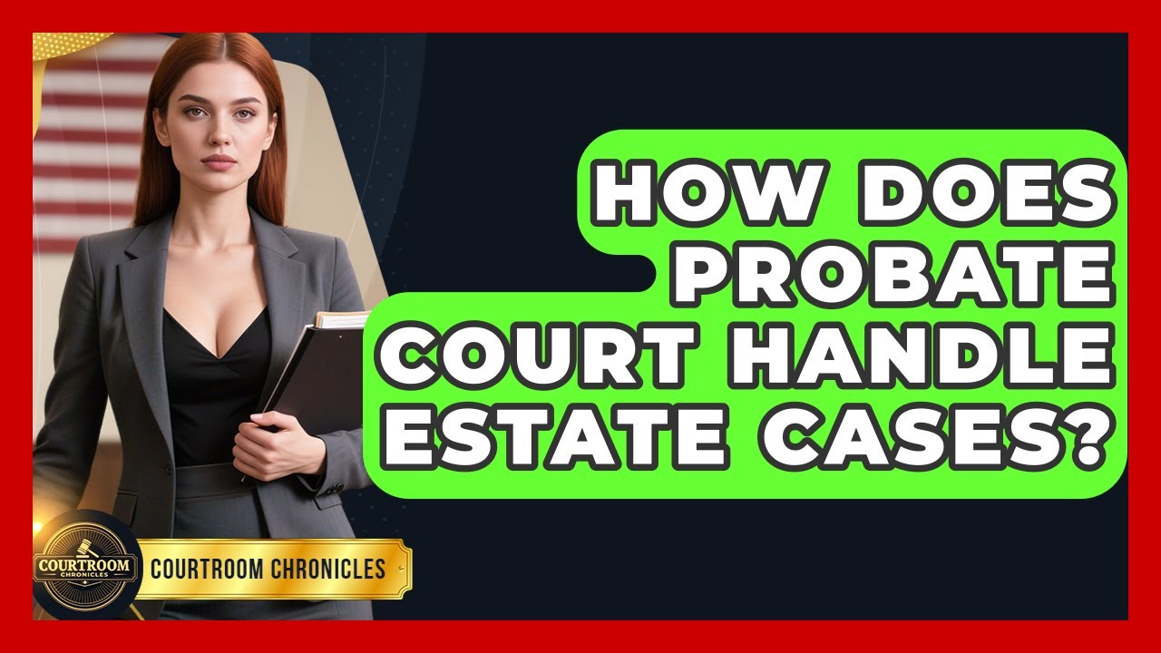 How Does Probate Court Handle Estate Cases? - Courtroom Chronicles