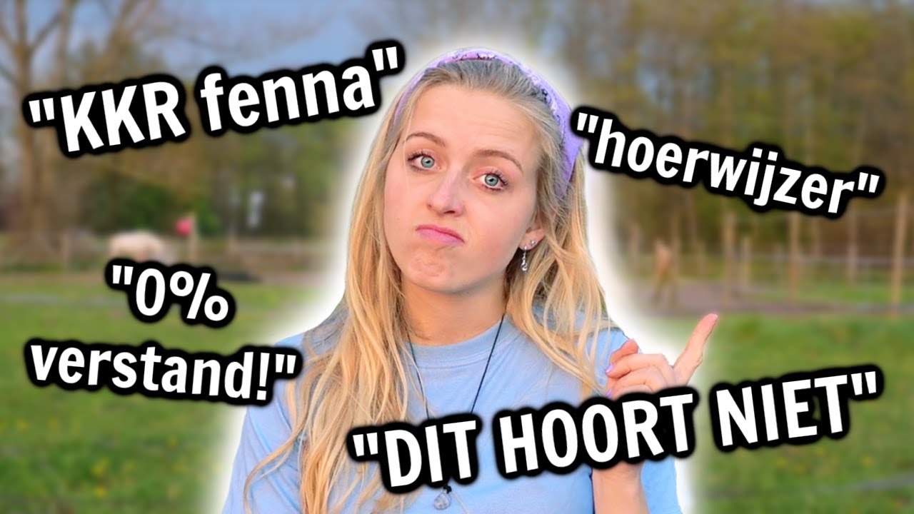 REAGEREN OP DE GEKSTE HAAT REACTIES! 😮‍💨