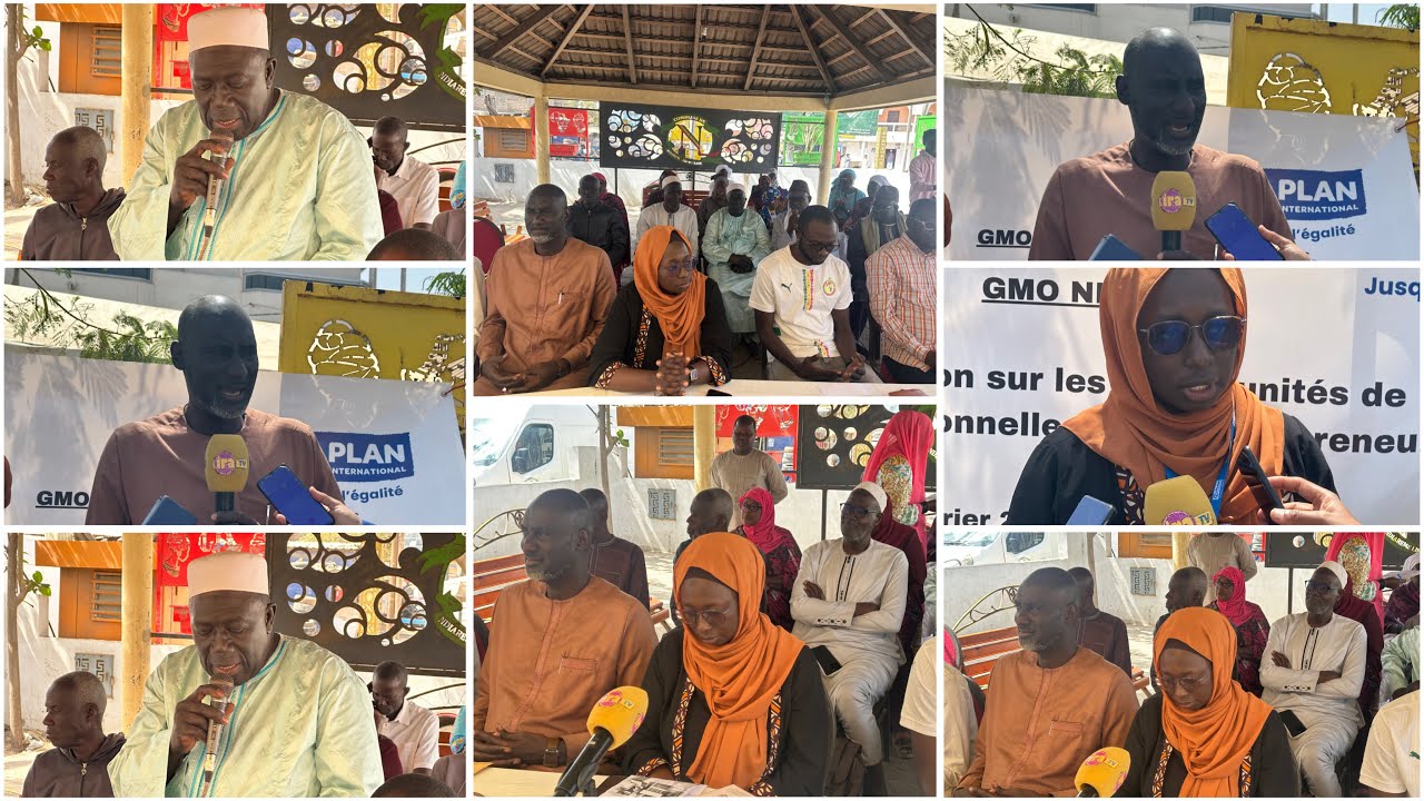 Ouverture officielle Foire des Opportunités à Ndiarème Limamoulaye par l'ONG Plan International