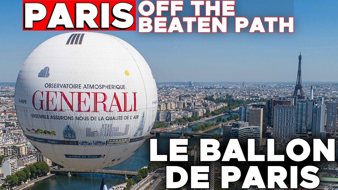 Paris Off the Beaten Path - Flying over Paris with the 