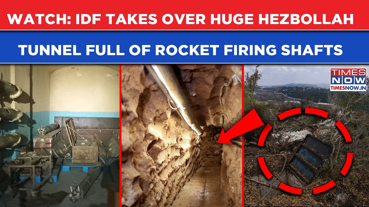 IDF Finds, Takes Control Of HEZBOLLAH'S 220-M Terror Tunnel Full Of Rocket Firing Shafts| Lebanon Op