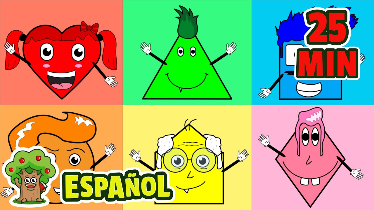 Formas Y Colores Y Más Canciones Infantiles | El Árbol del Español