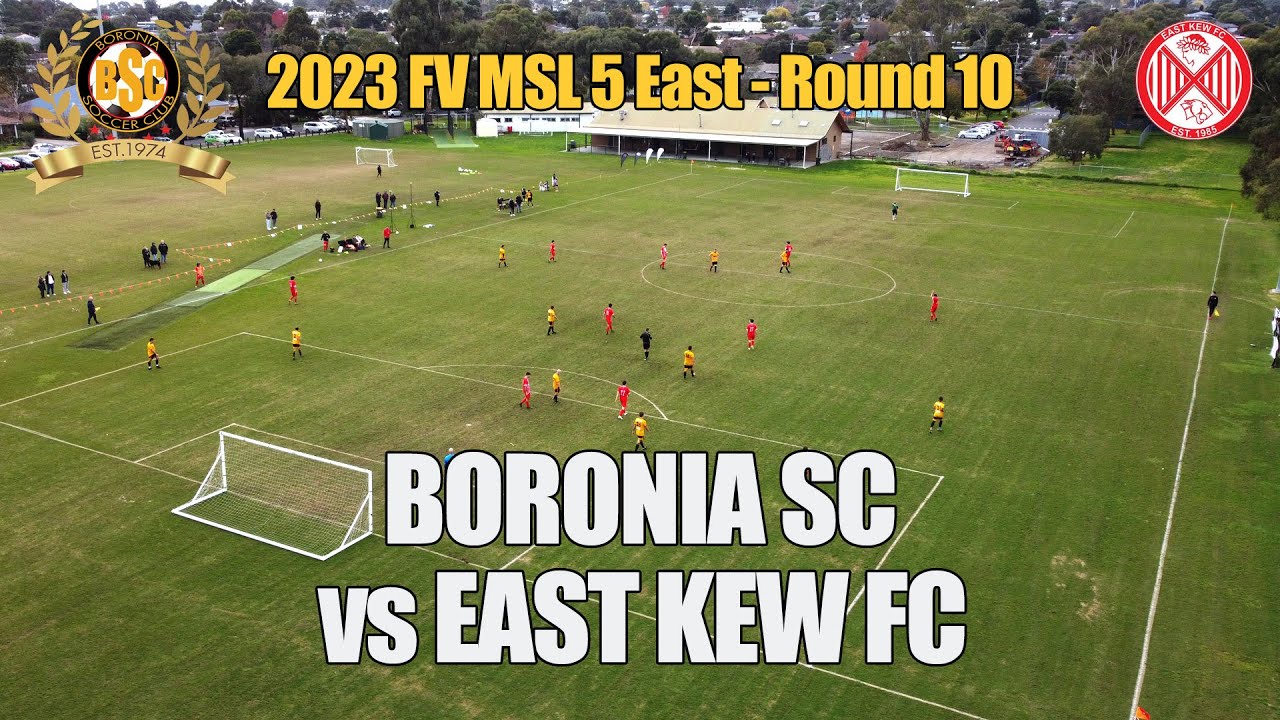 2023 FV MSL 5 East, Rd 10 - Boronia v East Kew