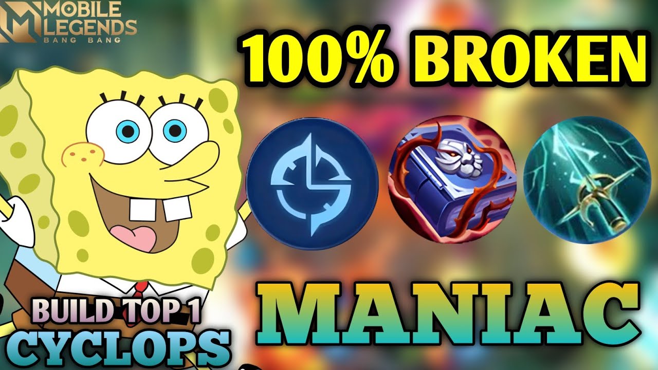 MANIAC🔥BEGINI CARA TENANG CYCLOPS & TIM BALIKIN KEADAAN SAAT KETEMU GOLDLINE MAGANG - Mobile Legends