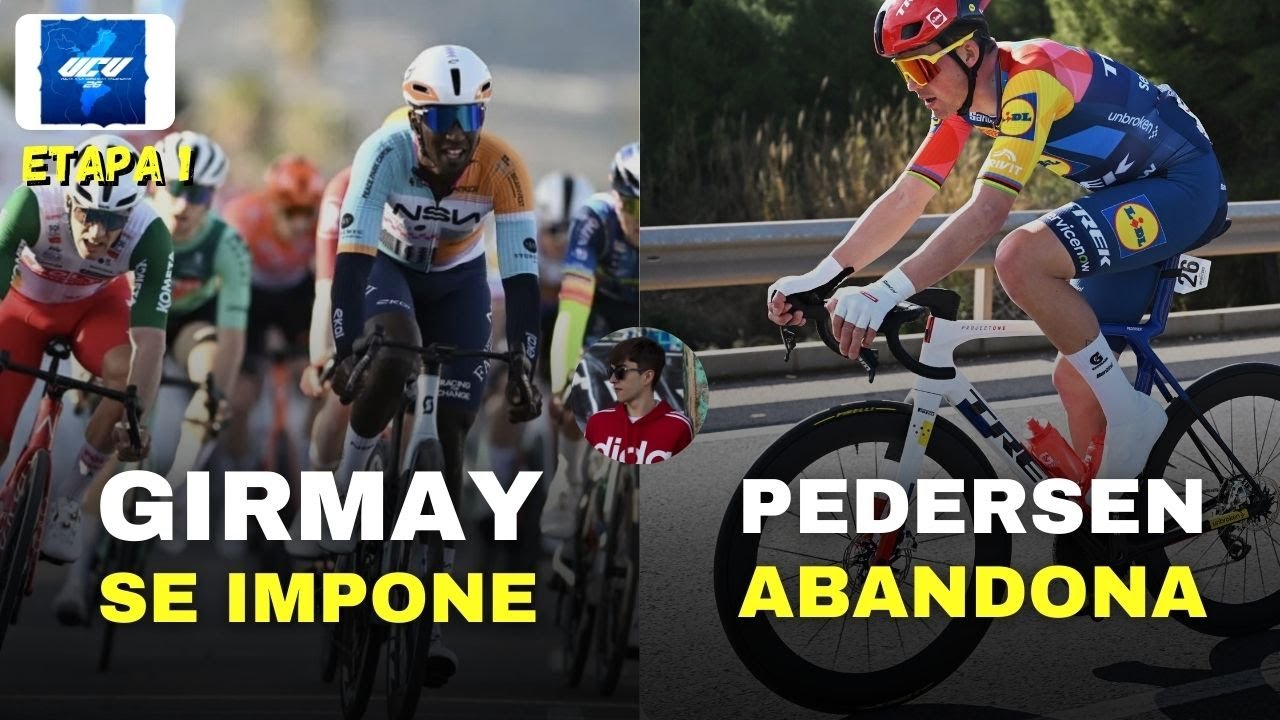 GIRMAY SE ESTRENA, PEDERSEN ABANDONA Y EVENEPOEL SACA TIEMPO A ALMEIDA | ETAPA 1 VCV 2026