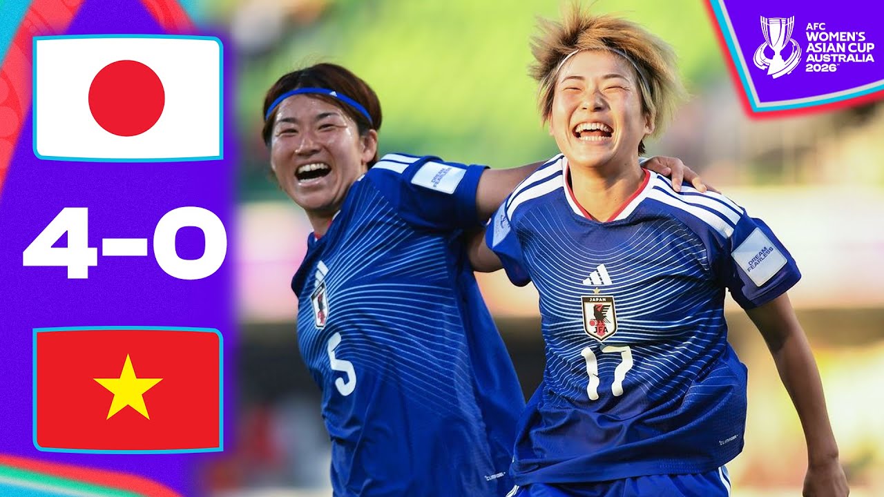 Vietnam’s hopes crushed, PHILIPPINES THROUGH! | Japan - Vietnam | Highlights AFC Women's Asian Cup™