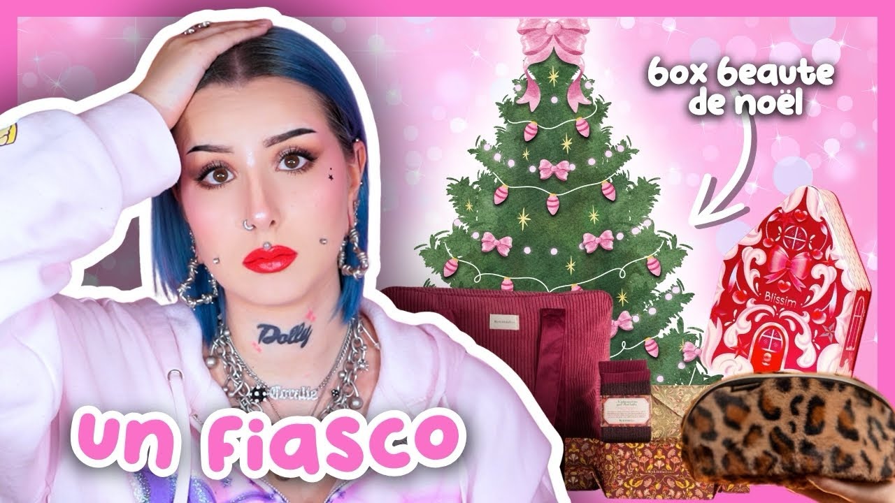 j’ai testé des box beautés de noël (c’était une très mauvaise idée)