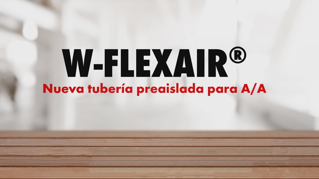 Tubería preaislada W-FLEXAIR® para A/A