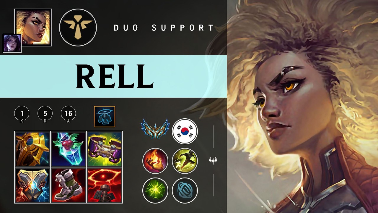Rell Support vs Karma - KR Challenger Patch 26.04