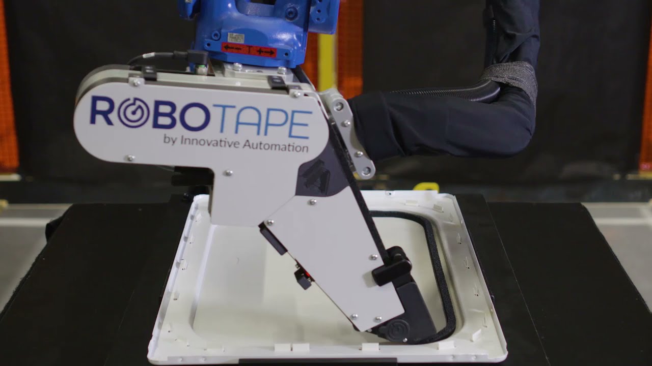 Automated Adhesive Tape Dispensing Robot