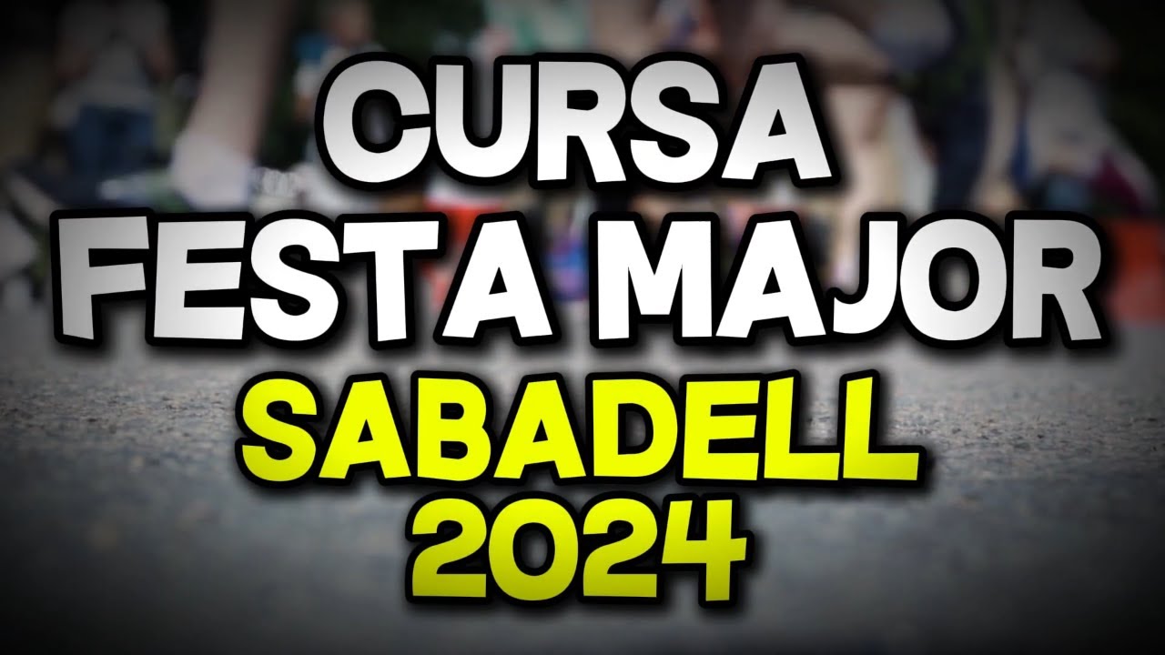 Cursa Festa Major Sabadell 2024 · GoPro