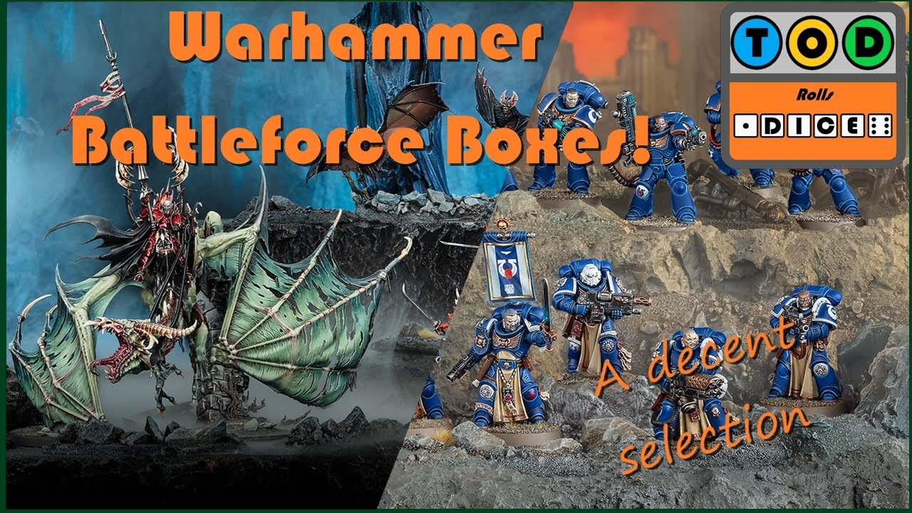 Рождественские коробки Warhammer Battleforce &mdash; Warhammer 40000 и Age of Sigmar | Tod Rolls Dice