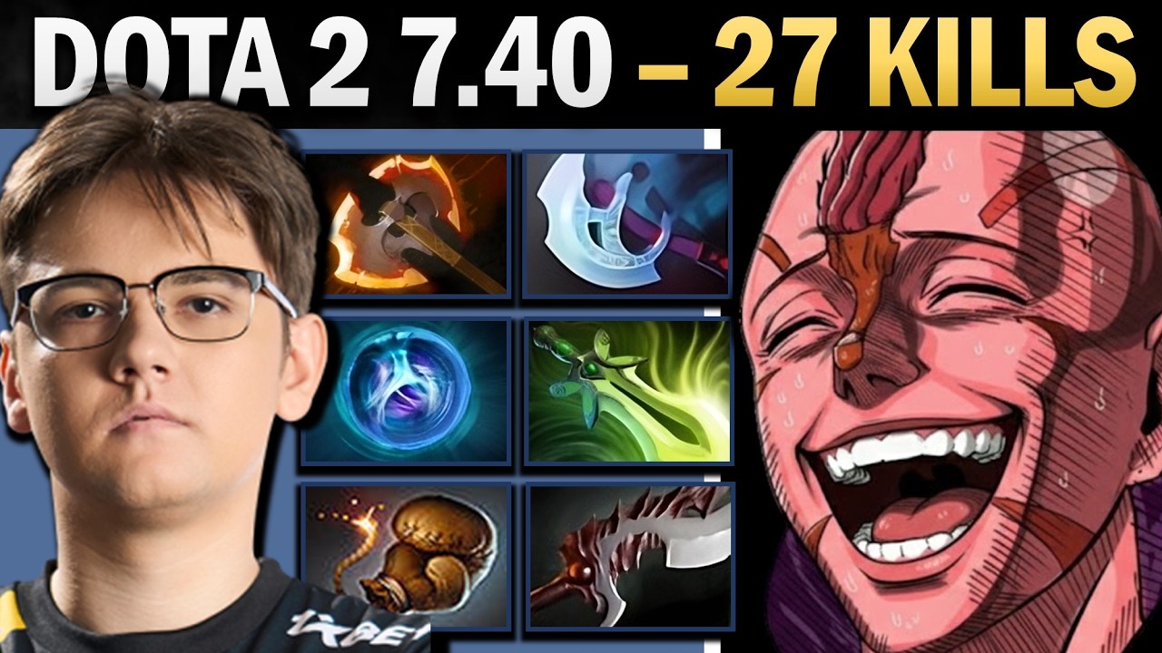 Anti-Mage Pro Carry with Manta and 27 Kills - Dota 2 Gameplay
