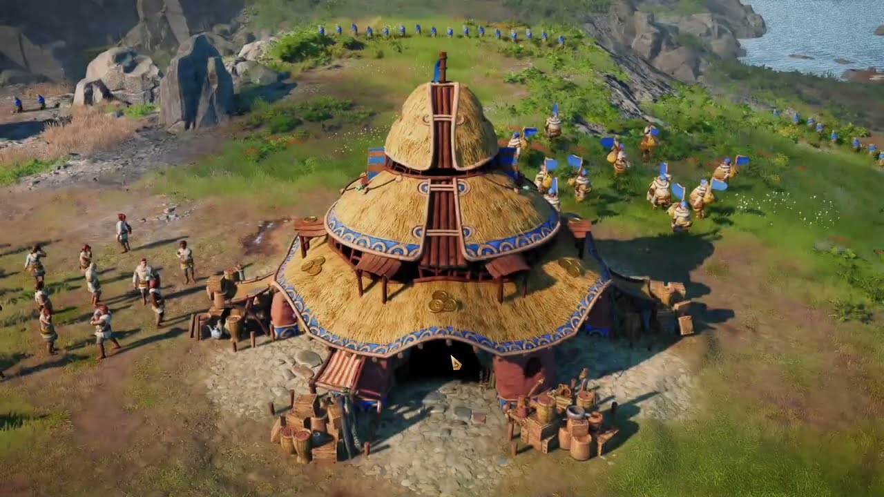 The Settlers: New Allies Release Day Skirmish, 2v2: players vs AI