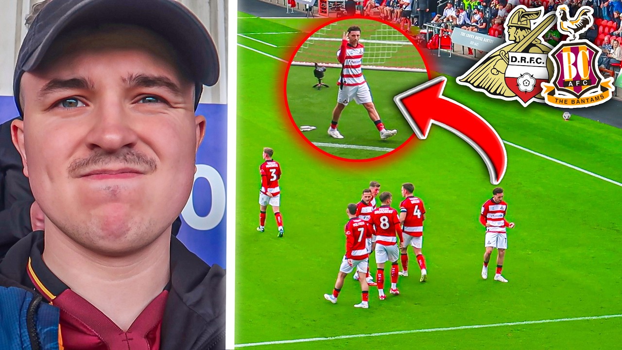 EX Player SCORES to SILENCE 3,000 Bradford City Fans vs Doncaster Rovers in YORKSHIRE DERBY...