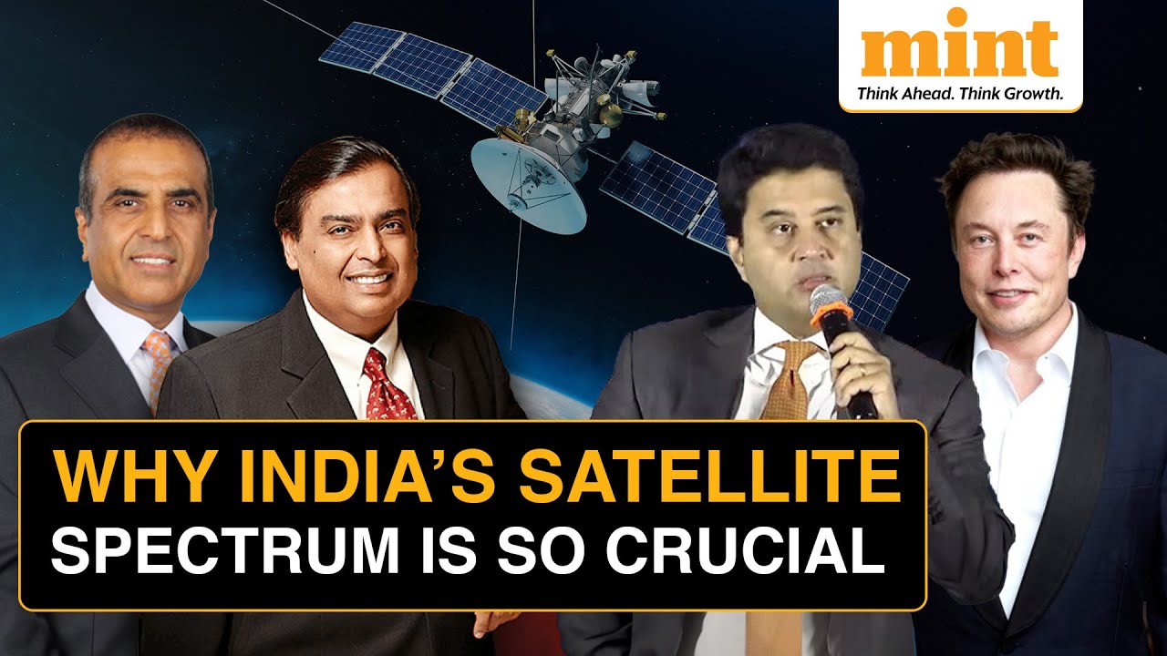 Indian Satellite Spectrum Battle Heats Up As The Govt Says No To Auctions | Mint Explains