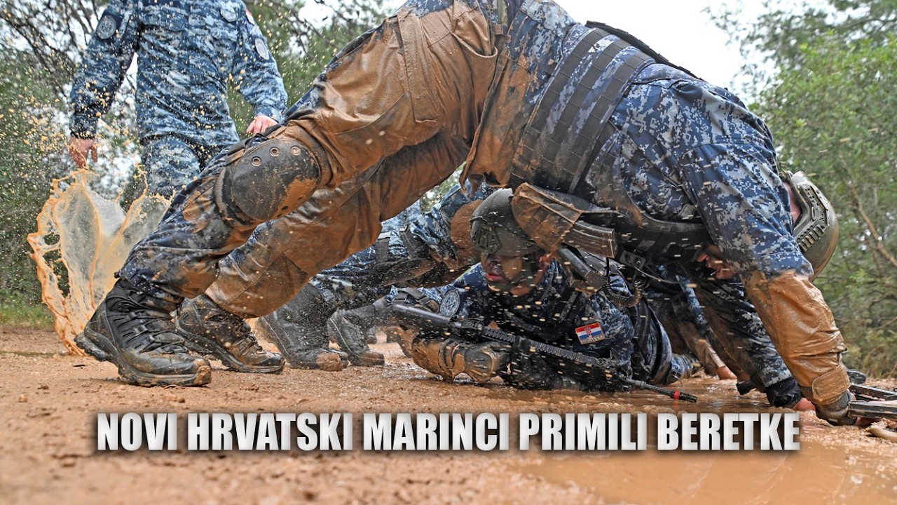 Novi hrvatski marinci primili beretke