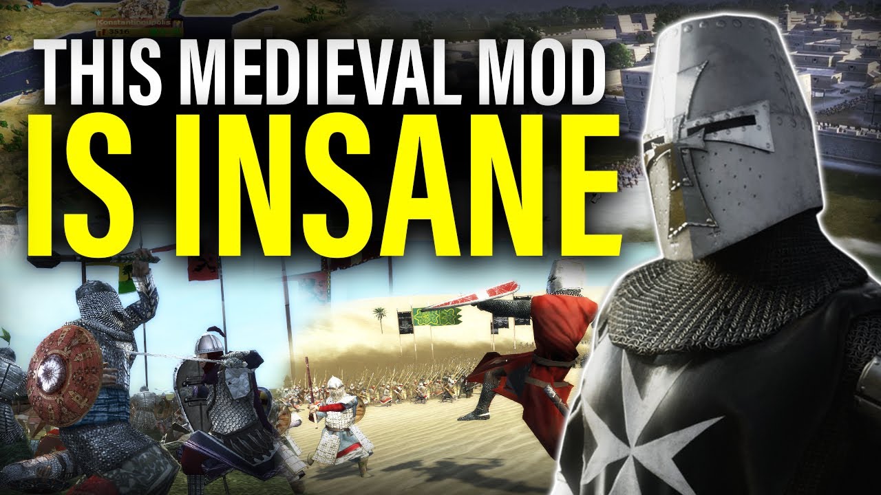 BROKEN CRESCENT: Этот мод Medieval 2 Crusades ПРОСТО ВЗОРВАЛ МОЙ МОЗГ!