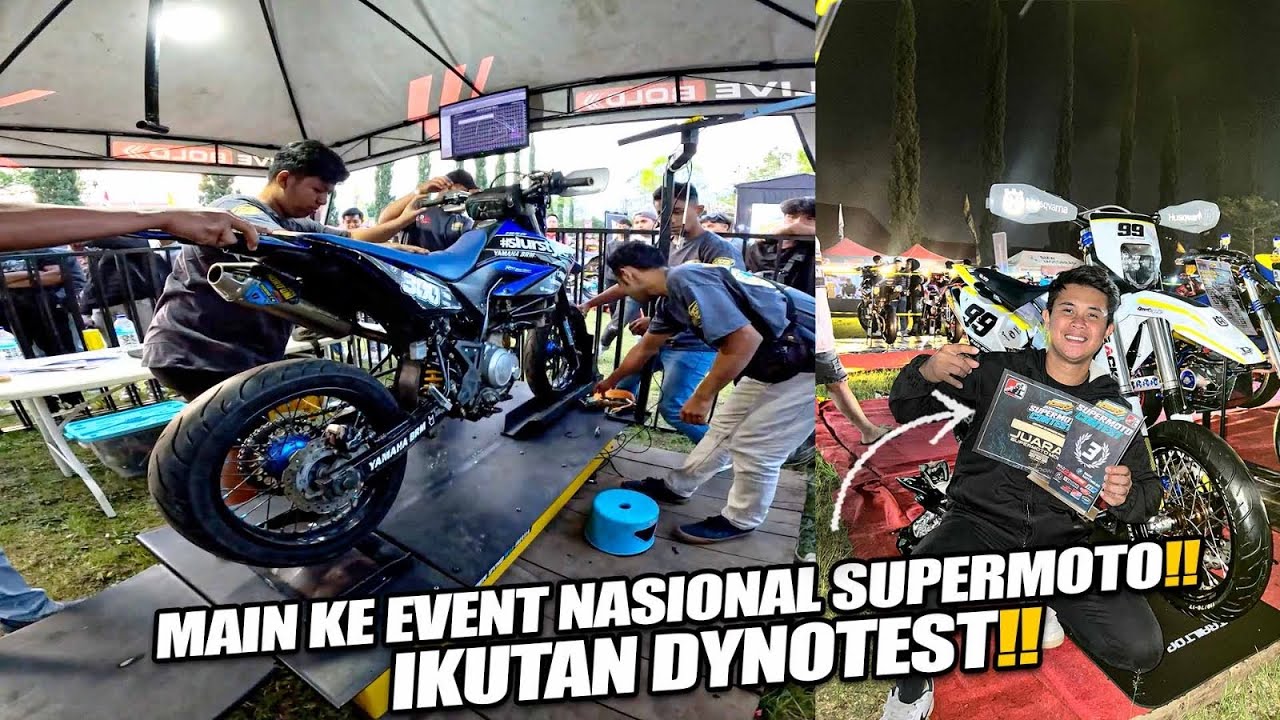 IKUTAN KONTES & DYNOTEST DI EVENT SUPERMOTO NASIONAL !! (KOBAR7)
