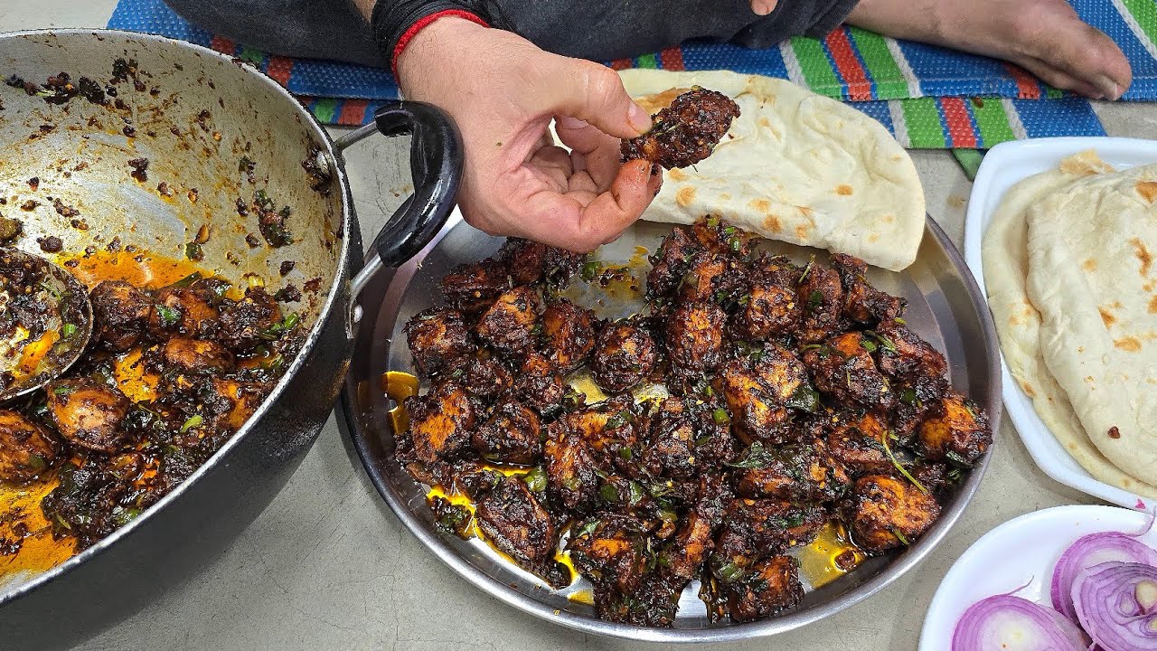 Mirchi Chicken Boti | Lehsuni Mirchi Chicken Boti | Mirchi Chicken Boti Recipe