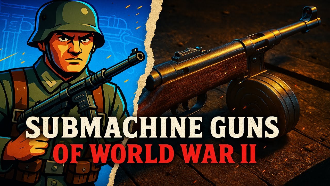 10 Submachine Guns That Dominated World War 2