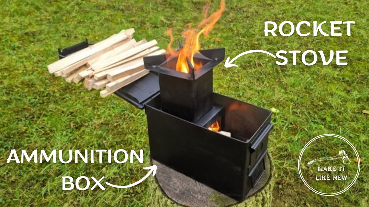 Ultimate DIY Rocket Stove for Bushcraft & Survival: Step-by-Step Guide