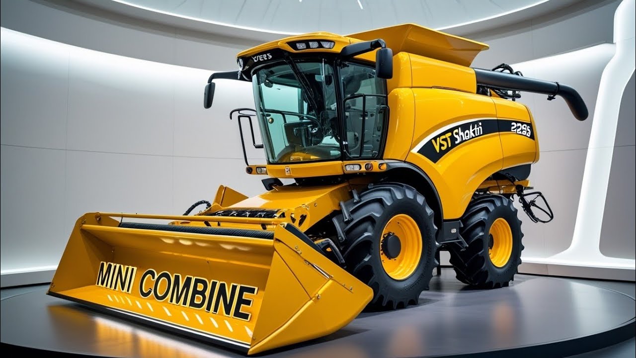 2026 VST Shakti Mini Combine Harvester | छोटे खेत, बड़ी पैदावार 